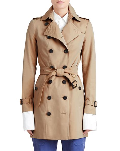 burberry sandringham cotton trench coat|authentic burberry trench coat.